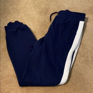 Men’s striped joggers from H&M
